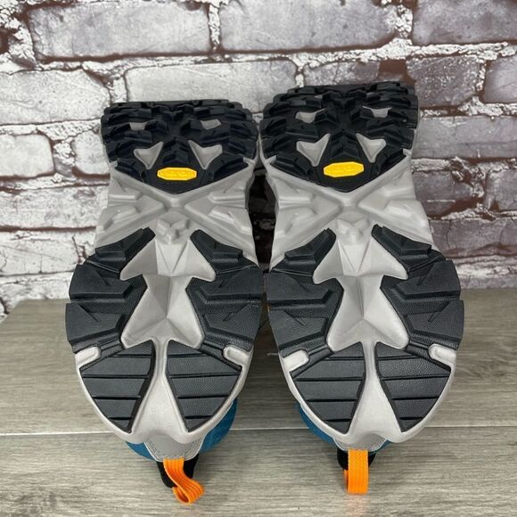 COPY - COPY - Hoka One Anacapa Mid GTX Gray Blue Hiking Boots 1122018-SBCRL Men… - Picture 13 of 16